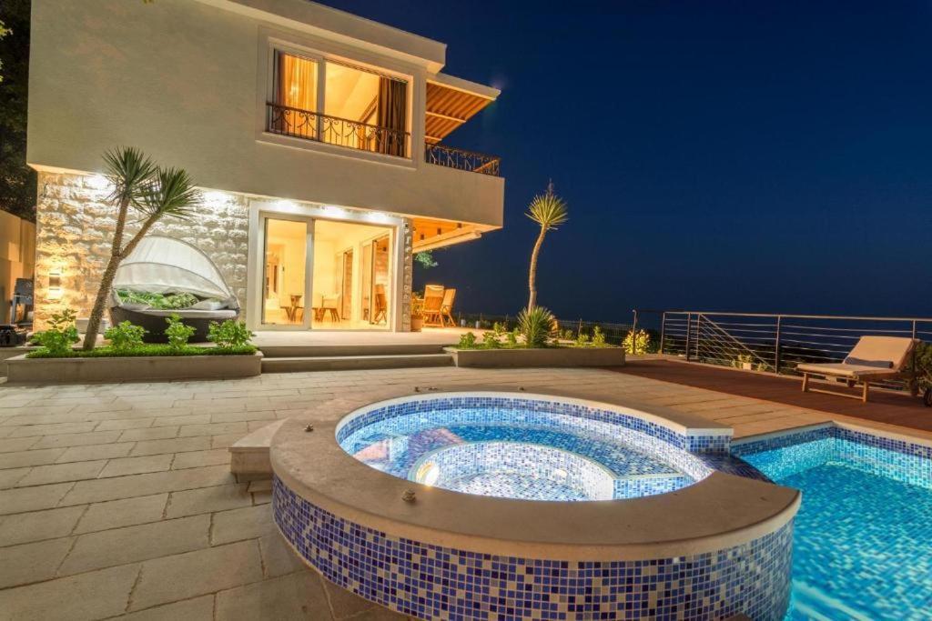 Luxury Villa Crystal Blue Sveti Stefan Zewnętrze zdjęcie